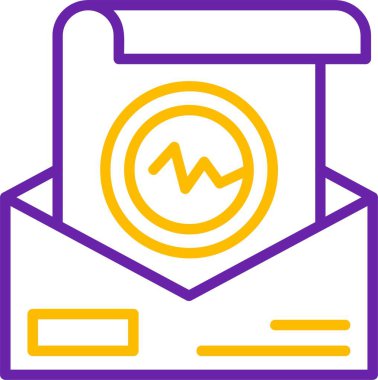 Yozlaşmış. Web simgesi basit illüstrasyon