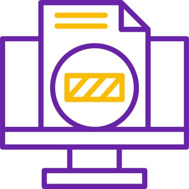 Modern simge yükleme vektör illüstrasyonu   