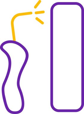 Saman tasarımlı renkli içecek kabı