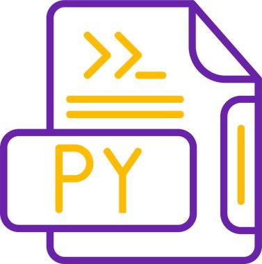 Kod parçacıkları görüntülenmiş Python dosya simgesi