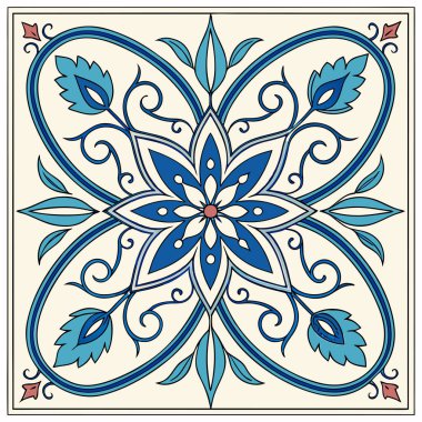 Zarif çiçekleri ve yapraklı sarmaşıkları içeren, geleneksel seramik seramik seramik seramik seramik seramik seramik veya porselen tarzını çağrıştıran kusursuz, tekrarlayan bir desen..