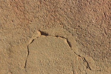 kırık duvara yakın çekim