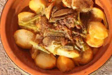 Taze Fas Taze Patatesli Tagine