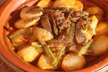 Taze Fas Taze Patatesli Tagine