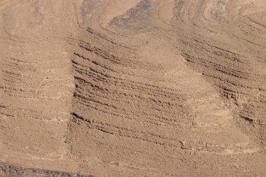 Fas 'ta Agdz ve Ait Saoune arasındaki dağlar