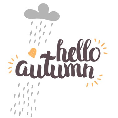 vektör handdrawn yazı