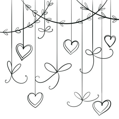 Asılı kalpler ve yaylarla dolu narin bir tasarım. Kutlamalar, düğünler ya da şenlikli etkinlikler için mükemmel bir zemin hazırlıyor. Bu basit ama zarif tema neşe katıyor.