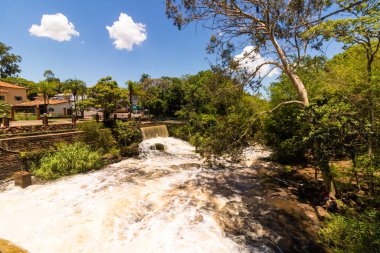 Brotas City 'de Şelale, Sao Paulo - Brezilya