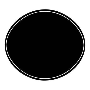 Basit Geometrik Şekil Silüet Biçim Vektör Çizim Tasarımı