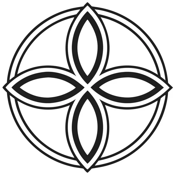 Kelebek ve kabile dekoratif elementleriyle siyah ve beyaz soyut çiçek süsü.