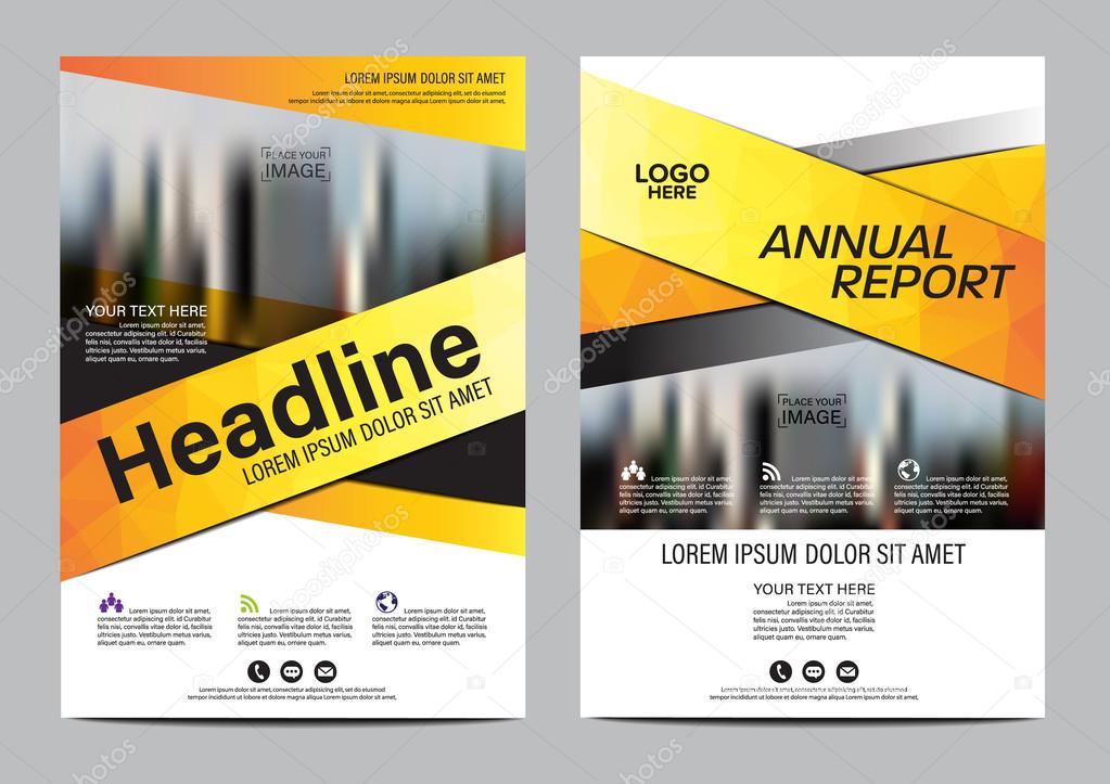 Brochure Layout design template. Annual Report Flyer Leaflet cover Presentation Modern background. illustration 
