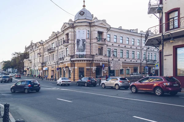 Vladivostok Rusland Oktober 2020 Buitenkant Van Museum Voor Lokale Geschiedenis — Stockfoto