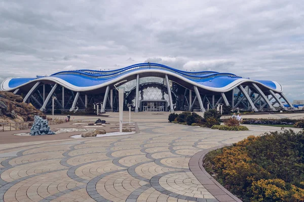 Vladivostok Rusya Ekim 2020 Primorsky Akvaryumu Nun Güzel Modern Mimarisi — Stok fotoğraf