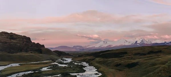 Altajbergen, platå Ukok. Den orörda naturen i regionen — Stockfoto