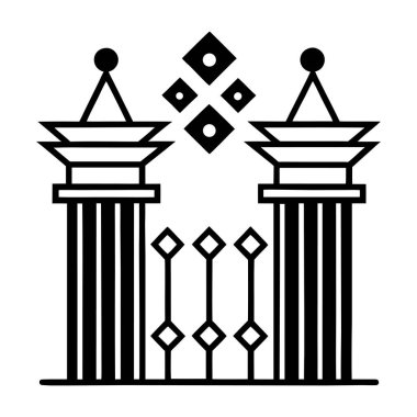 A timeless black and white Art Deco seamless geometric pattern featuring bold lines and symmetry. Ideal for wallpapers, fabrics, branding, packaging, and digital backgrounds with a luxury touch.