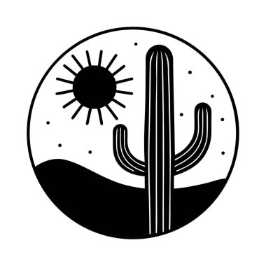 Kaktüs, parlak güneş ve yumuşak kumlu tonlardan oluşan temiz ve modern bir çöl manzarası. Posterler, ev dekorasyonu ya da minimalist estetiği olan batı esinlenilmiş tasarım projeleri için mükemmel..