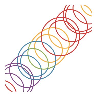 Renkli gökkuşağı girdap çizgileri ve üç boyutlu kıvrımlar içeren soyut, pürüzsüz vektör arkaplanı. Duvar kağıtları, markalaşma, baskılar ve dijital grafikler için modern dinamik tasarım ideal.