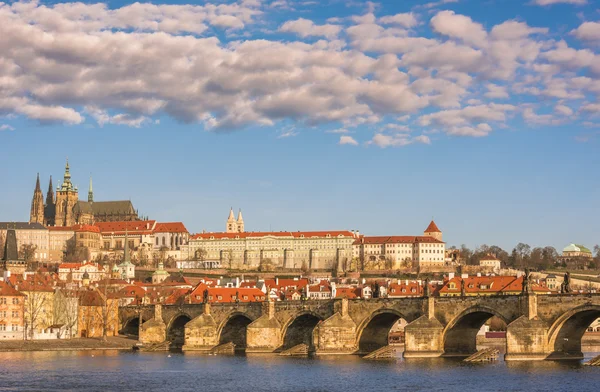 Карловий міст у Празі, Чехія — стокове фото