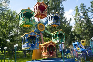 Lunaparktaki Carousel