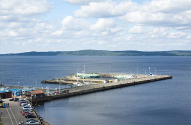 Bağlantı noktası Petrozavodsk görünümünü