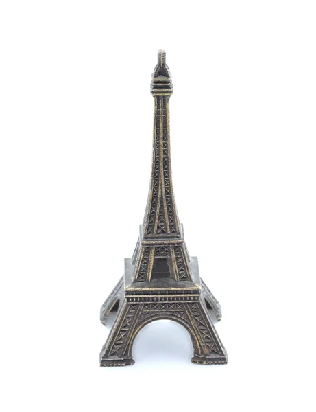 Eiffel tower on white background — Stock Photo, Image
