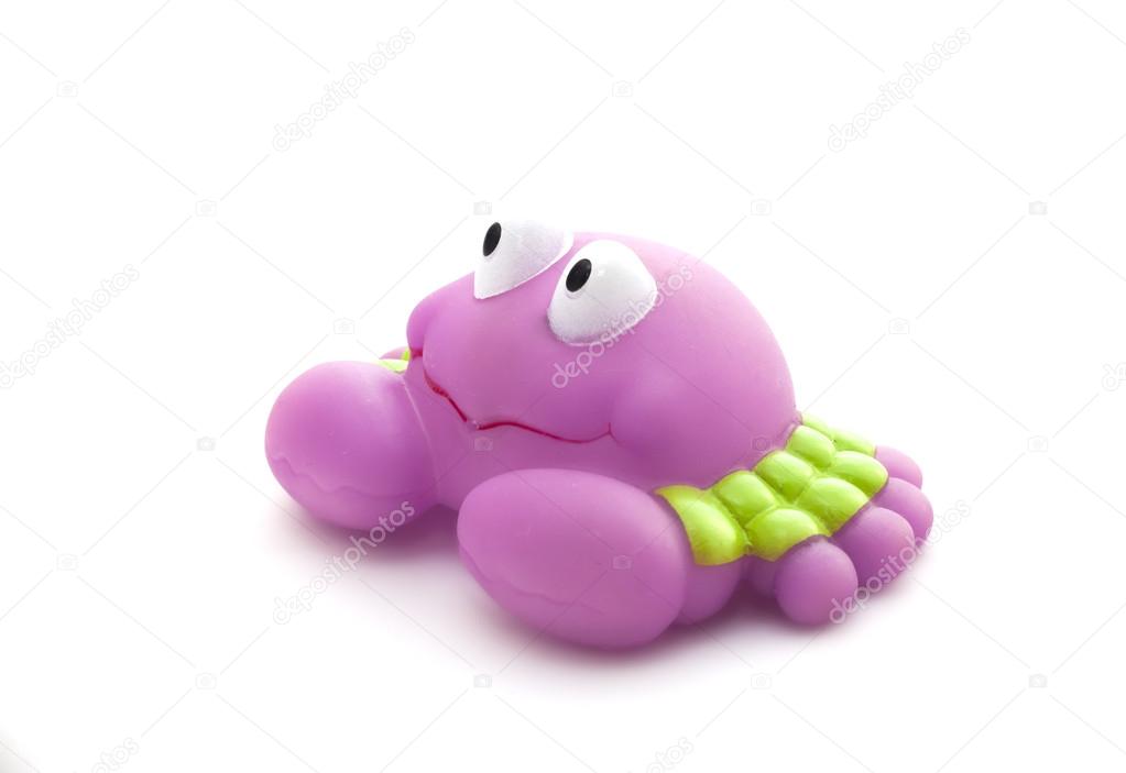 crab bath toy