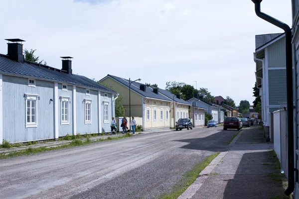 Loviisa, Finland. Historisch gebouw in de oude stad — Stockfoto