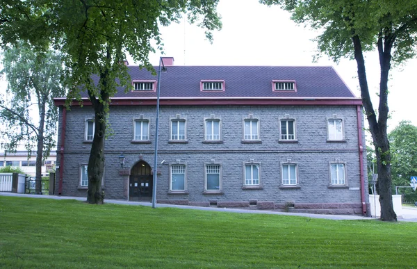 Loviisa, Finland. Historic building in the old town — Stock Photo, Image