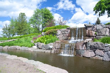 Şelale bir şehir parkı