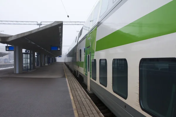 Kouvola, Finlandia 31 marzo 2016 - Estación de tren de Kouvola . — Foto de Stock