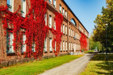Kouvola, Finlandiya - 27 Eylül 2020: Güneydoğu Finlandiya Uygulamalı Bilimler Üniversitesi Xamk.