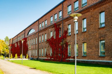 Kouvola, Finlandiya - 27 Eylül 2020: Güneydoğu Finlandiya Uygulamalı Bilimler Üniversitesi Xamk.