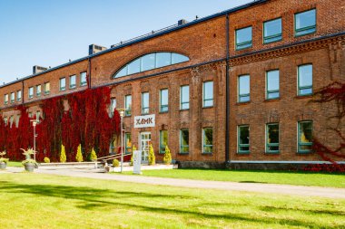 Kouvola, Finlandiya - 27 Eylül 2020: Güneydoğu Finlandiya Uygulamalı Bilimler Üniversitesi Xamk.