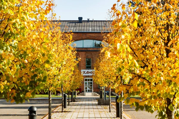 Kouvola Finlandia Septiembre 2020 Edificio Universidad Ciencias Aplicadas Del Sudeste — Foto de Stock