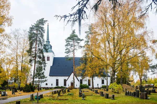 Kouvola Finlândia Outubro 2020 Igreja Valkeala — Fotografia de Stock