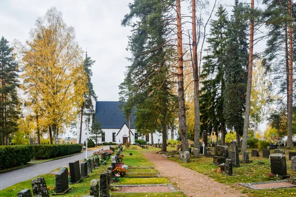 Kouvola Finsko Října 2020 Kostel Valkeala — Stock fotografie