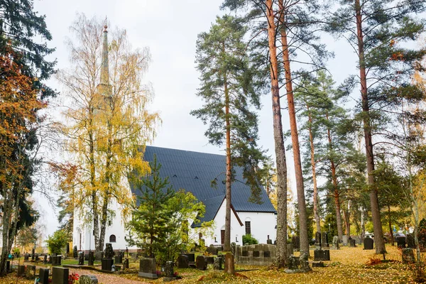 Kouvola Finlândia Outubro 2020 Igreja Valkeala — Fotografia de Stock