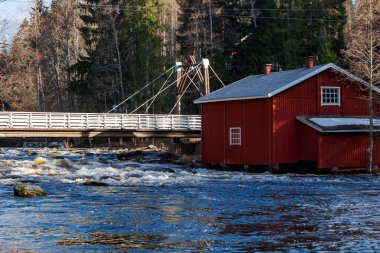 Jokelanjoki, Kouvola, Finlandiya 'daki eski değirmen