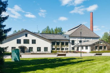 Riihimaki, Finlandiya, 29 Mayıs 2021: Finlandiya Cam Müzesi