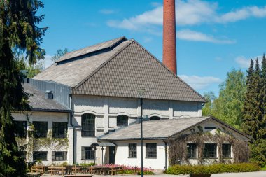 Riihimaki, Finlandiya, 29 Mayıs 2021: Finlandiya Cam Müzesi