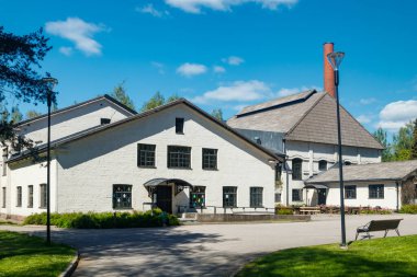 Riihimaki, Finlandiya, 29 Mayıs 2021: Finlandiya Cam Müzesi