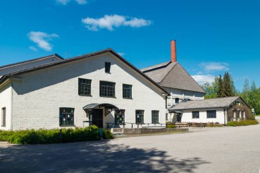 Riihimaki, Finlandiya, 29 Mayıs 2021: Finlandiya Cam Müzesi