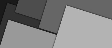 Gri kağıt kesme çizgileri modern iş afişi konsepti