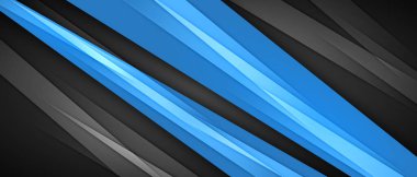 mavi ve siyah soyut katman geometrik malzeme tasarım arkaplanı