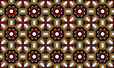 Soyut şekillere sahip kusursuz geometrik desen tekstil ve duvar kağıdı arka plan tasarımları için mükemmeldir.