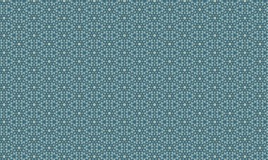 Çiçekli elementlerle kusursuz bir gök mavisi deseni. Tekstil, duvar kâğıdı ve kumaş tasarımları için ideal.