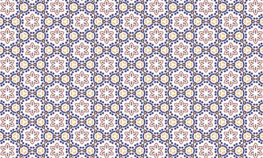 Tekstil duvar kağıdı arkaplanı ve yüzey tasarımı ögesi için kusursuz bir çiçek desenli vektör tasarımı.