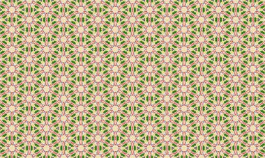 Soyut çiçek tasarımı 100 olan tekstil ve duvar kağıdı için kusursuz geometrik desenli arka plan vektör tasarımı