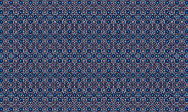 Mavili ve pembeli kusursuz geometrik desen, arka plan, tekstil ve duvar kağıdı tasarımları için mükemmel.