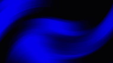 Sunumlar ve canlı ekran koruyucuları hd duvar kağıdı için sakinleştirici mavi soyut bir canlandırma döngüsü